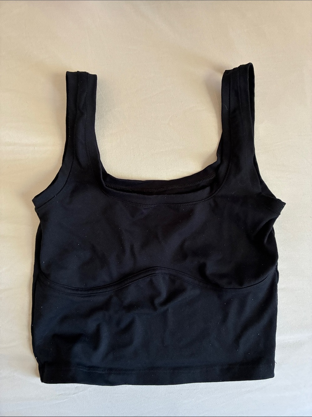 Abercrombie & Fitch Black Sports Bra Top